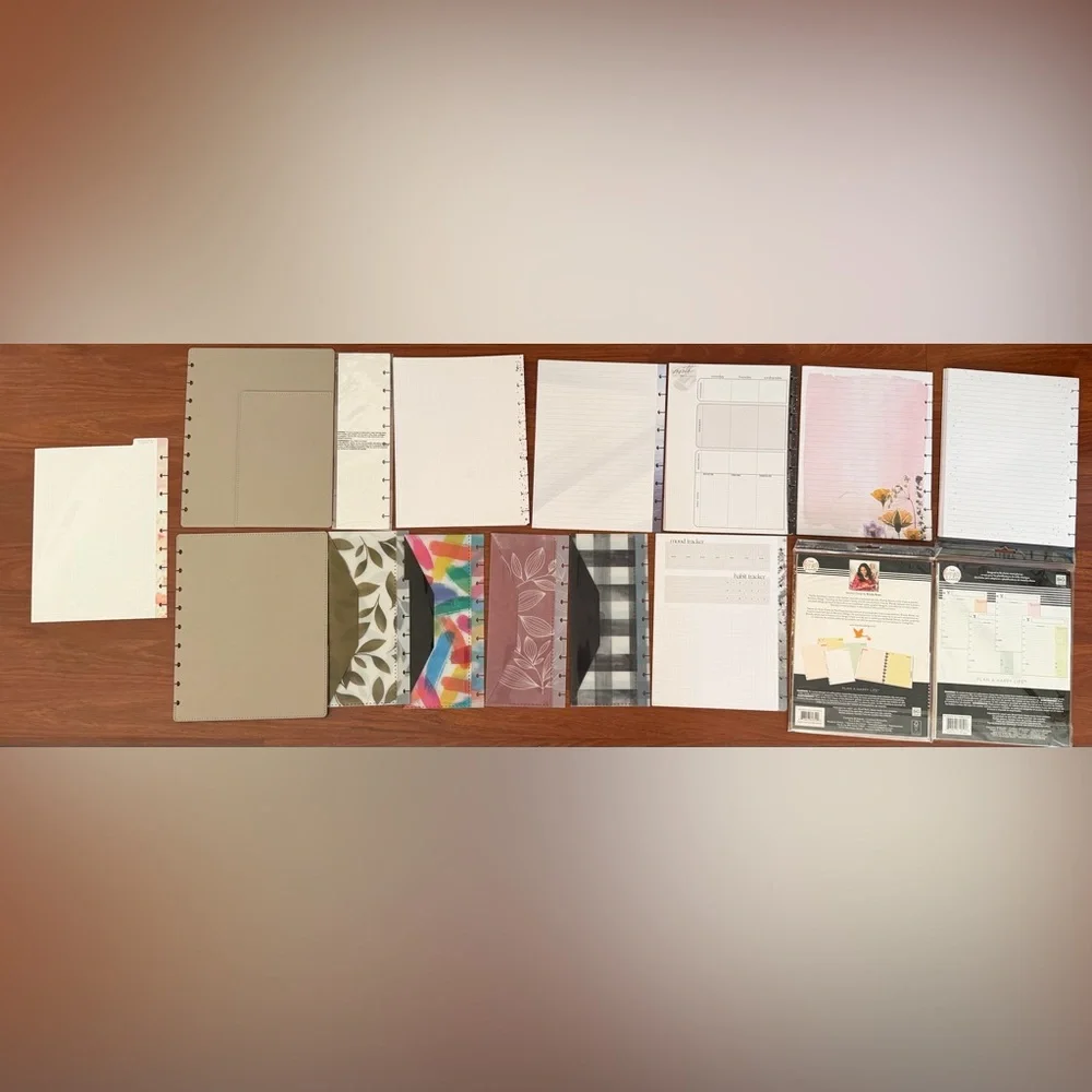 The Happy Planner Disc-Bound Bundle – Inserts, Covers, Folders & More